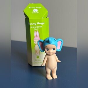 Sonny Angel Animal Series Blue Elephant Figure